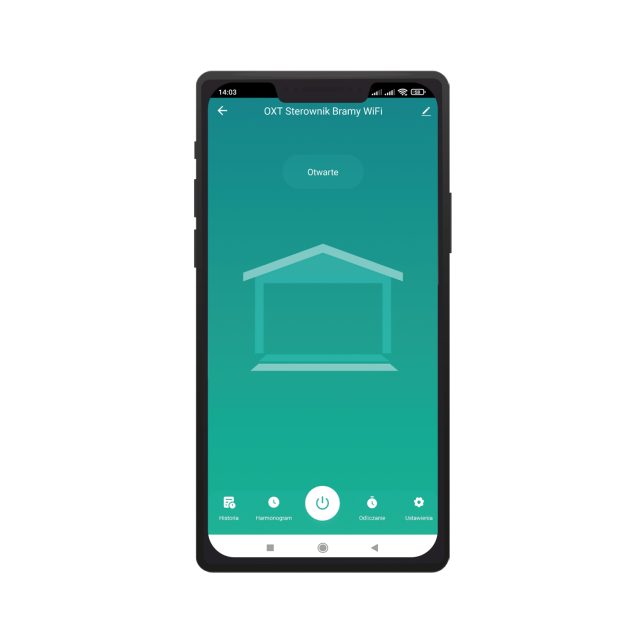 Moduł z sensorem do bramy garażu WiFi