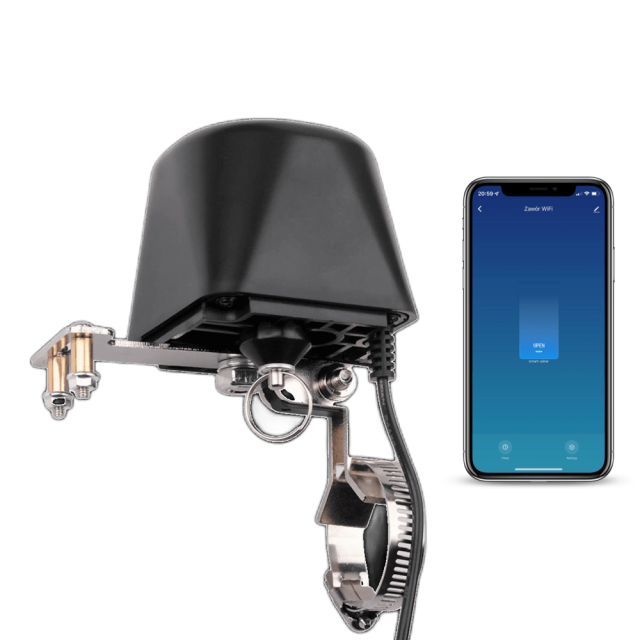 Sterownik Siłownik Zawór Wody/Gazu Smart TUYA WiFi