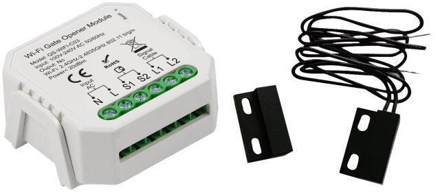 Sterownik do bramy z czujnikiem przewodowym Zigbee