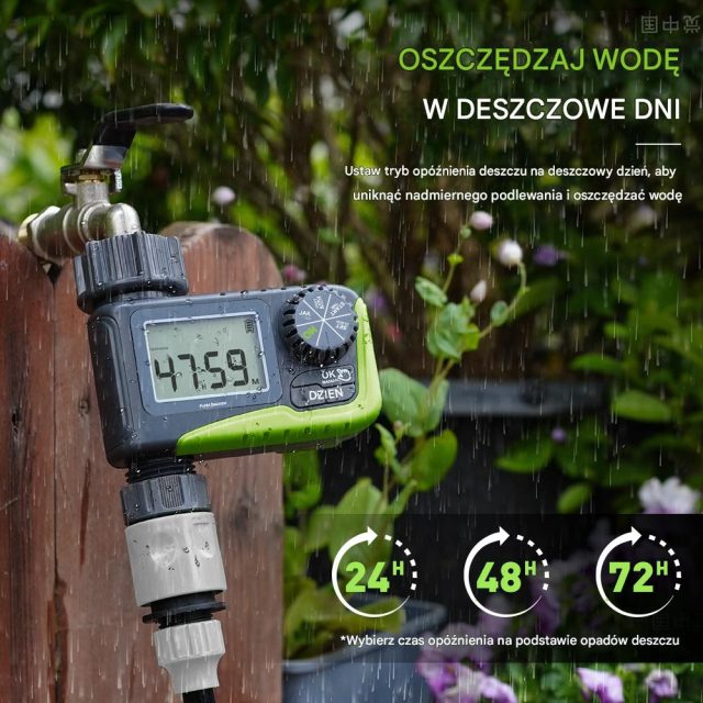 Sterownik Automatyczny do Nawadniana Ogrodu Timer RainPoint