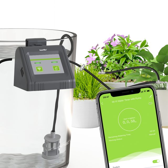 Inteligentny System Nawadniania Kropelkowego Doniczkowego i Ogrodowego Wi-Fi RainPoint
