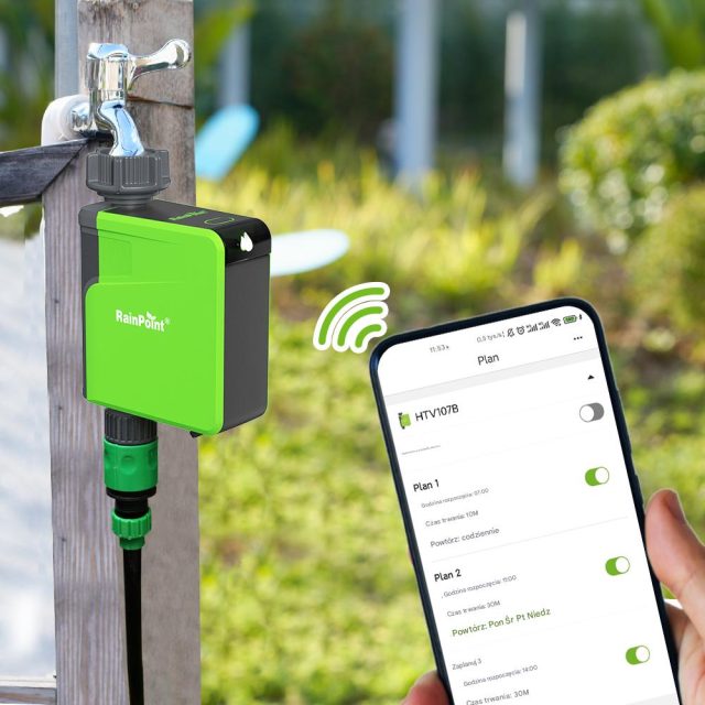 Sterownik Nawadniania 1-strefowy Bluetooth RainPoint
