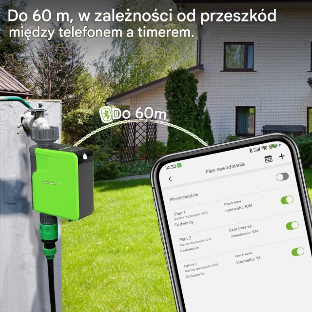 Sterownik Nawadniania 1-strefowy Bluetooth RainPoint
